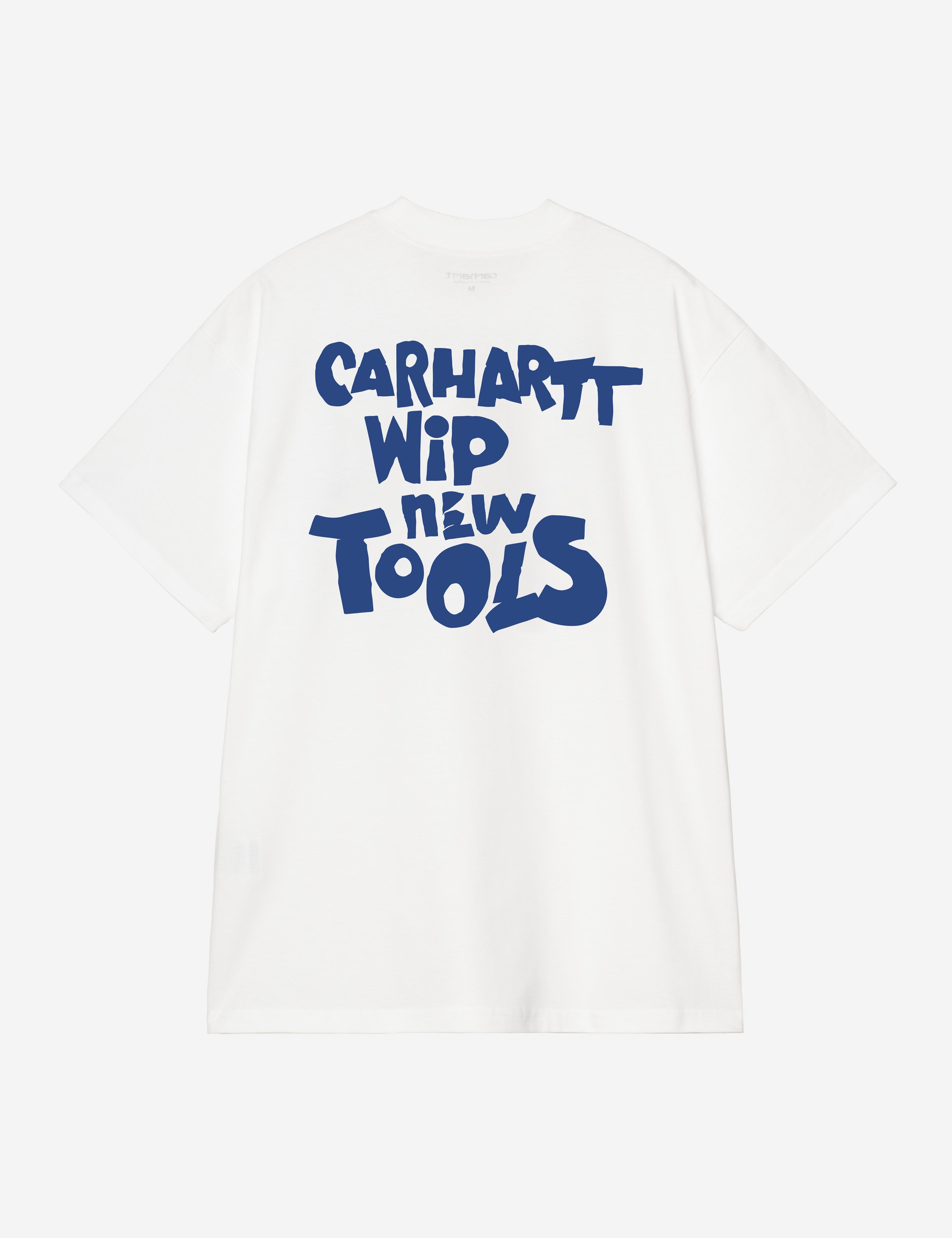 Camiseta CARHARTT WIP S/S Cutout White, vista posterior de la camiseta