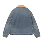 Chaqueta Carhartt WIP OG Detroit Blue / Dusty H Brown, vista trasera