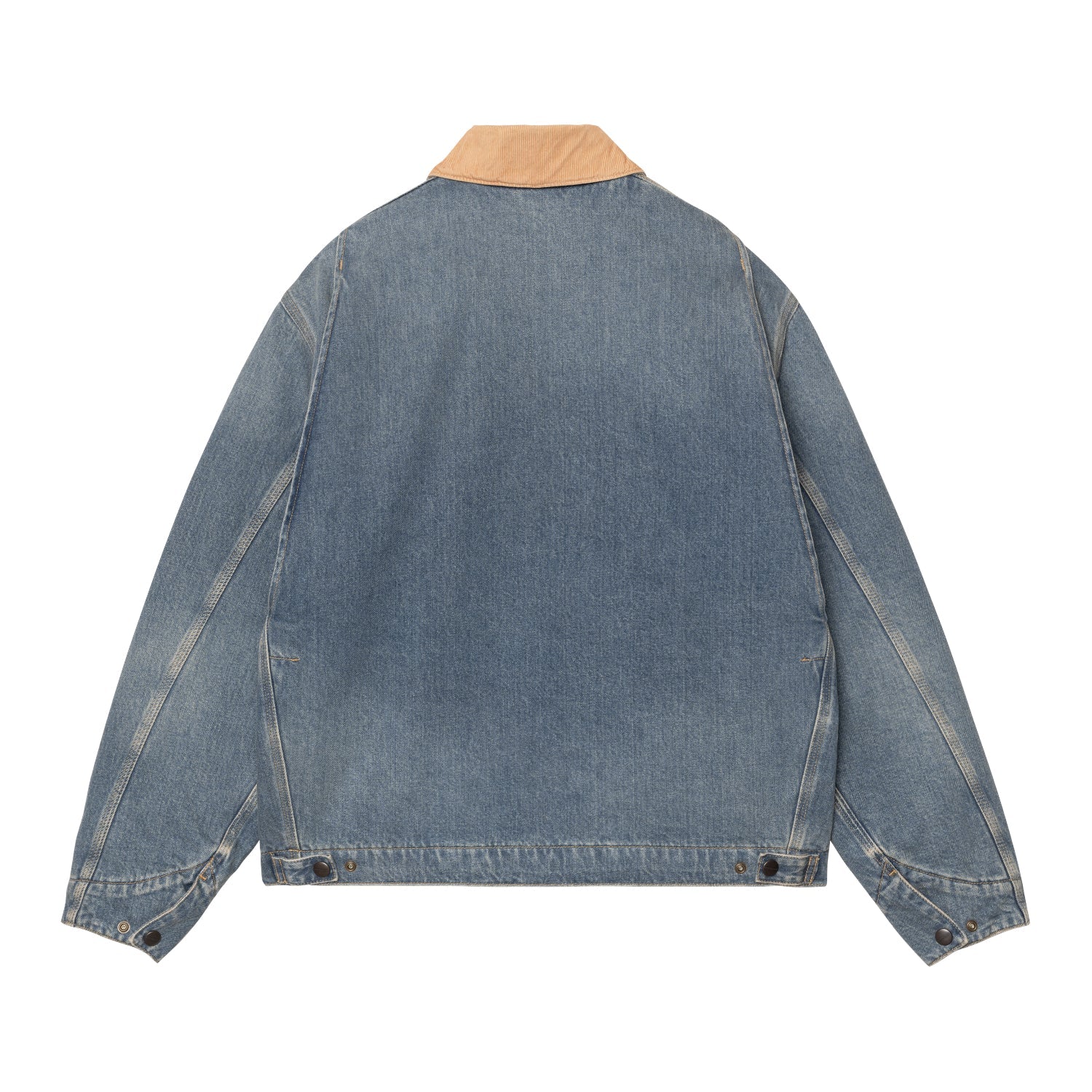 Chaqueta Carhartt WIP OG Detroit Blue / Dusty H Brown, vista trasera