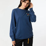 Camiseta BLUE BANANA Unisex Manga Larga Classic Azul Imperial