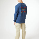 Camiseta BLUE BANANA Unisex Manga Larga Classic Azul Imperial