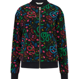Chaqueta SUGARHILL Bobbi Black, Snake Floral