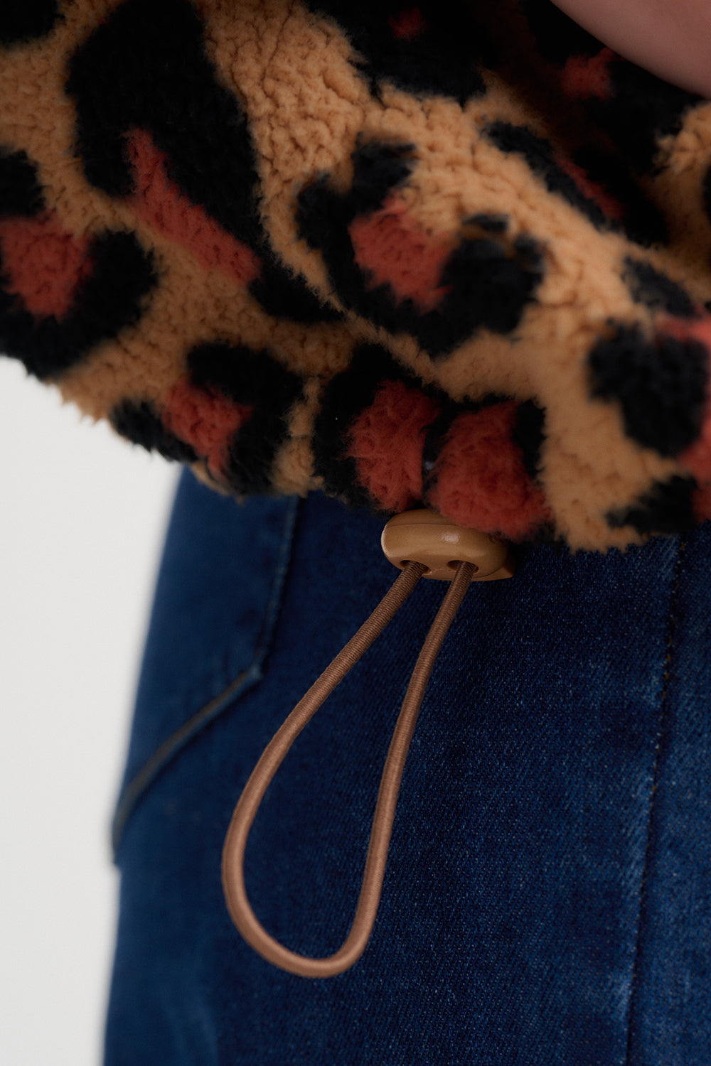 Forro polar SUGARHILL Remi Leopard — vista 4