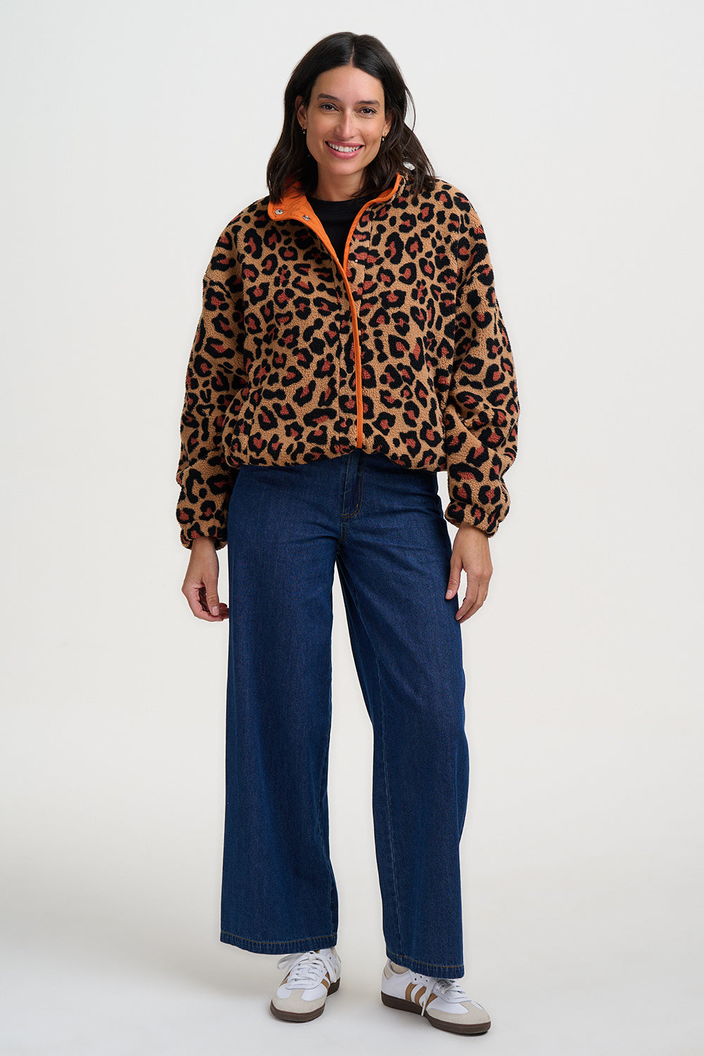 Forro polar SUGARHILL Remi Leopard — vista 5