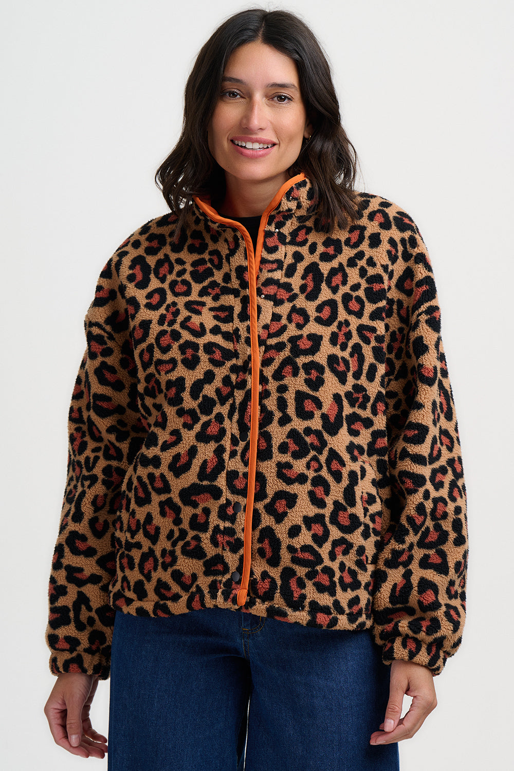 Forro polar SUGARHILL Remi Leopard — vista 7