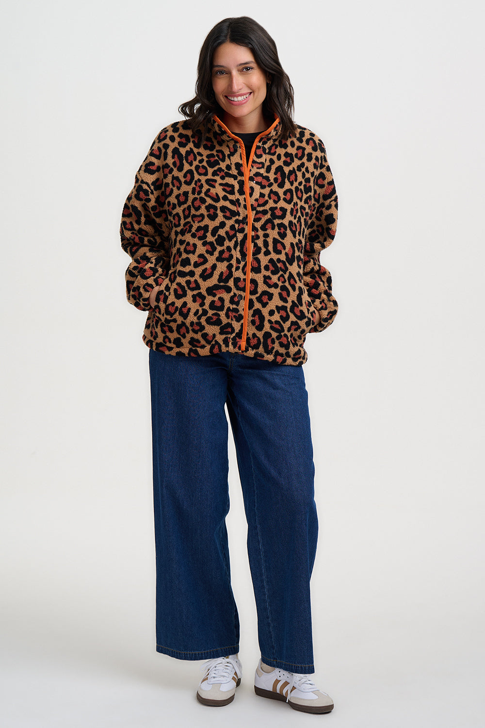 Forro polar SUGARHILL Remi Leopard — vista 8