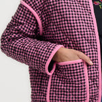 Chaqueta SUGARHILL Elowen Rose Gingham — vista 3