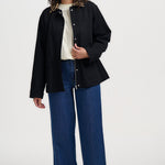 Chaqueta SUGARHILL Raye Black Leopard Collar — vista 5