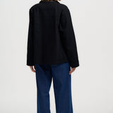 Chaqueta SUGARHILL Raye Black Leopard Collar — vista 6