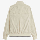 Chaqueta FRED PERRY J2321 Harrington Efecto Arrugado Avena