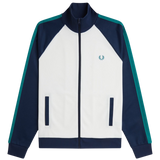 Chaqueta FRED PERRY J2327 Mangas Contraste Blanco Nieve