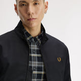 Chaqueta FRED PERRY J3331 Harrington Negro