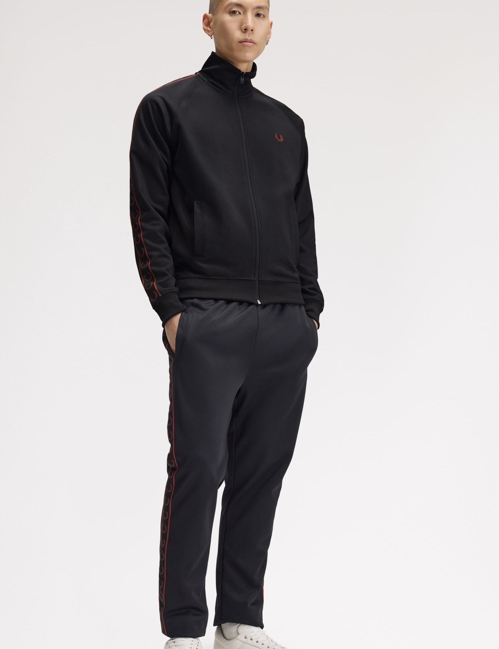 Chaqueta FRED PERRY J5557 Negro