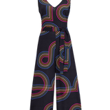 SUGARHILL Lamiah Black Retro Racer Suit