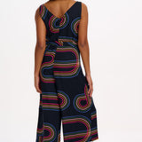 SUGARHILL Lamiah Black Retro Racer Suit