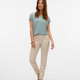 Camiseta VERO MODA plain Gray mist