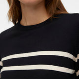 Pullover VERO MODA schlicht Schwarz BIRCH