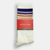 REVOLUTION 8919 Offwhite Socks