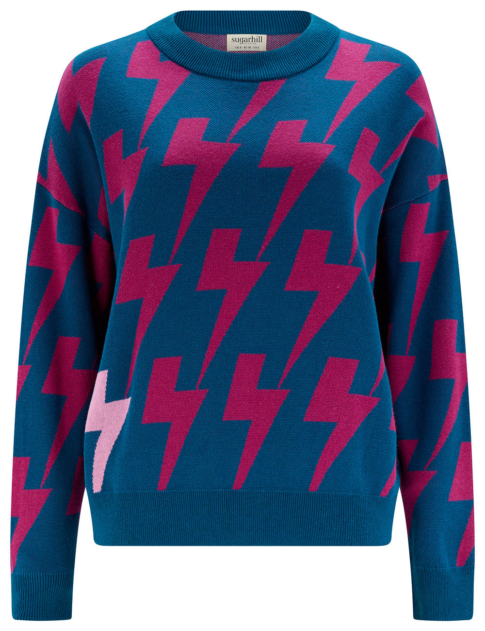 Jersey SUGARHILL Andi Teal Lightning — vista frontal del producto