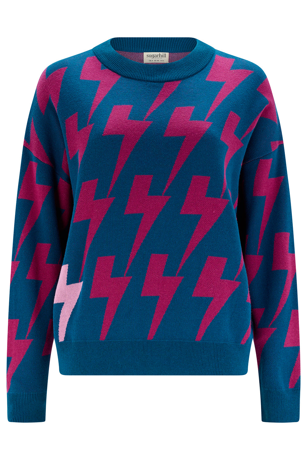 Jersey SUGARHILL Andi Teal Lightning — vista frontal del producto