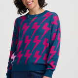 Jersey SUGARHILL Andi Teal Lightning — vista 2