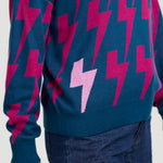 Jersey SUGARHILL Andi Teal Lightning — vista 3