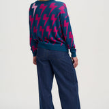 Jersey SUGARHILL Andi Teal Lightning — vista 4