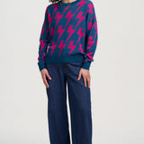 Jersey SUGARHILL Andi Teal Lightning — vista 5