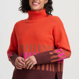 Jersey SUGARHILL Serita Orange Stripe — vista 3
