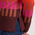 Jersey SUGARHILL Serita Orange Stripe — vista 4