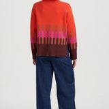 Jersey SUGARHILL Serita Orange Stripe — vista 6