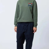 BLUE BANANA Crew Classic Khaki Sweatshirt 