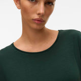 Camiseta VERO MODA plain Pine grove Dark Green