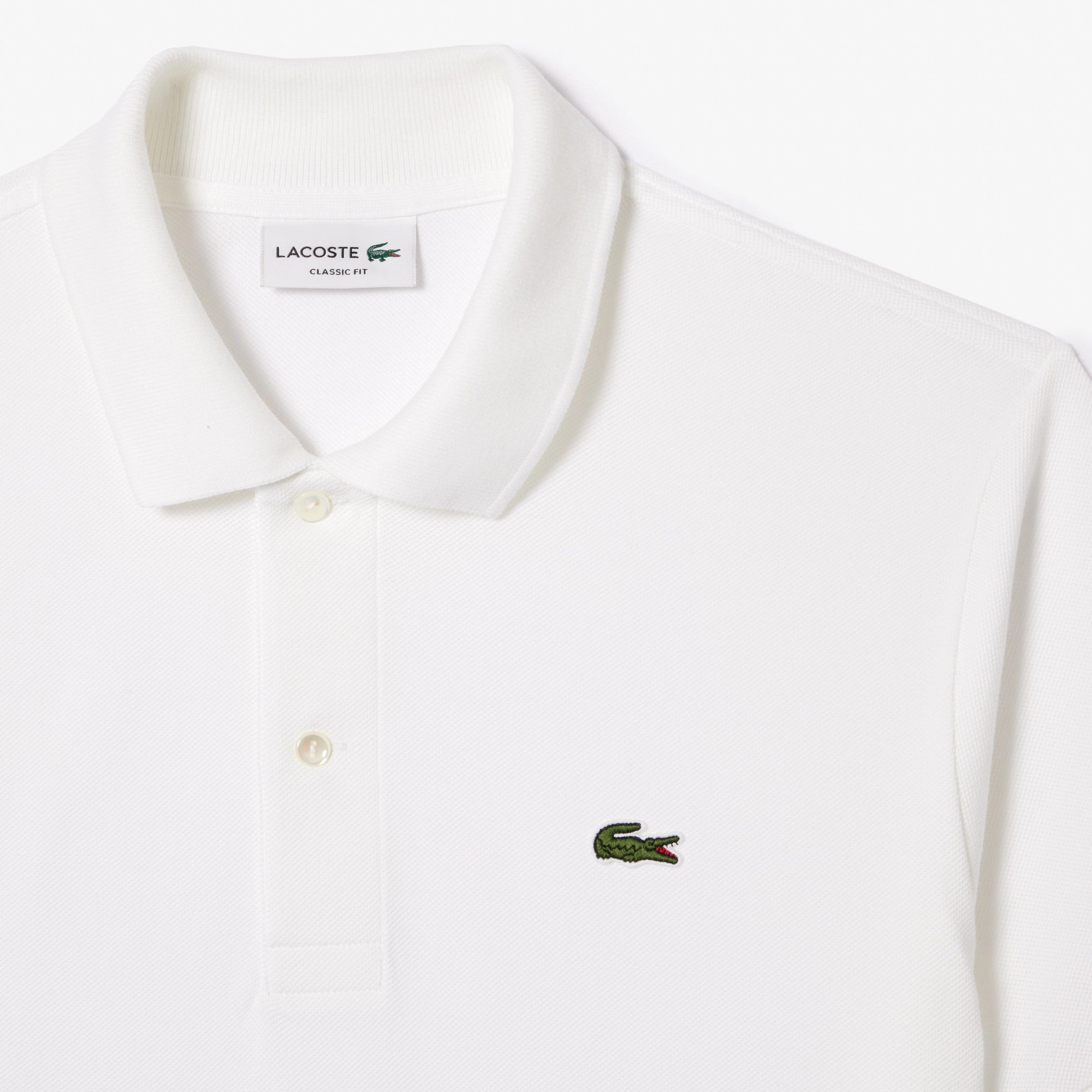 Lacoste Classic Fit Polo L.12.12 Weiß