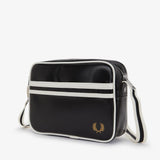 Bolso FRED PERRY Mini de Hombro Negro / Crudo