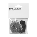 Cordones SALOMON Quicklace Kit Ftw Silver / Black / Black