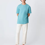 Camiseta LA PAZ Guerreiro Green Indigo Stripes