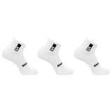 Pack de 3 Calcetines SALOMON Everyday Ankle White White