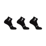 Pack de 3 Calcetines SALOMON Everyday Ankle Black Black