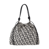 Bolso LOLA CASADEMUNT Shopper Tejido Jaquard LC Flocado