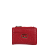 Monedero LOLA CASADEMUNT Monograma Rojo
