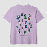 Camiseta BLUE BANANA Unisex High Light Lilac