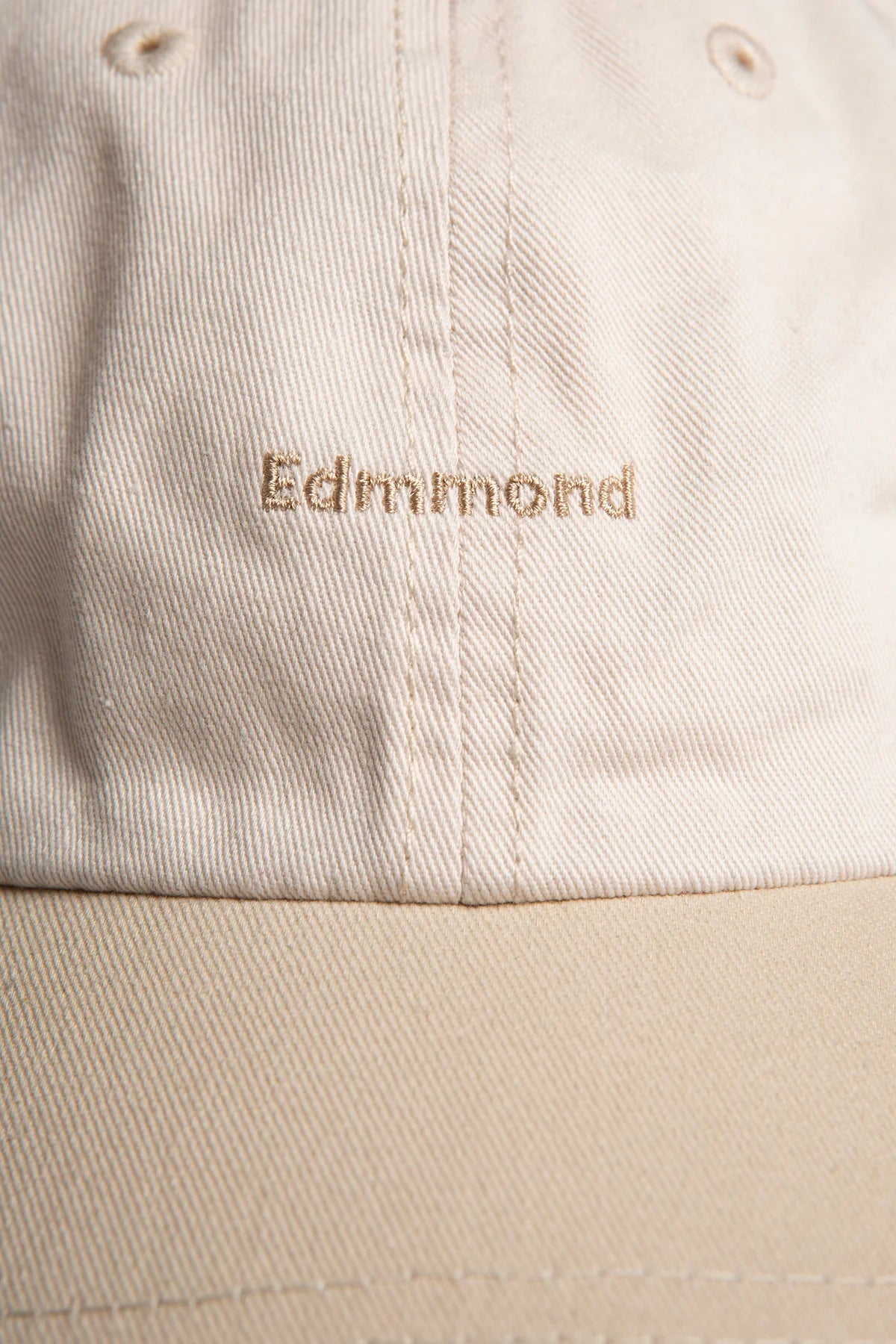Gorra Edmmond Studios Logo Bicolor Plain Off White