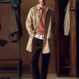 POMPEII Sand Cotton Mac Coat