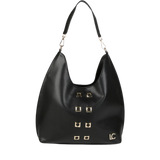 Bolso LOLA CASADEMUNT Shopper con Ojales Negro