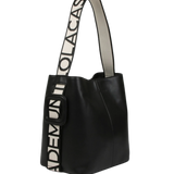 Bolso LOLA CASADEMUNT Shopper Asas Logotipadas Negro