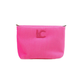 Bolso LOLA CASADEMUNT Bandolera Rejilla Rosa