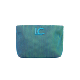 LOLA CASADEMUNT Grüne Umhängetasche aus Netzstoff 