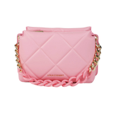 LOLA CASADEMUNT Quilted Shoulder Bag Pink 