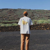LATITUDE FIRE – T-Shirt „Bananas“ in Ecru